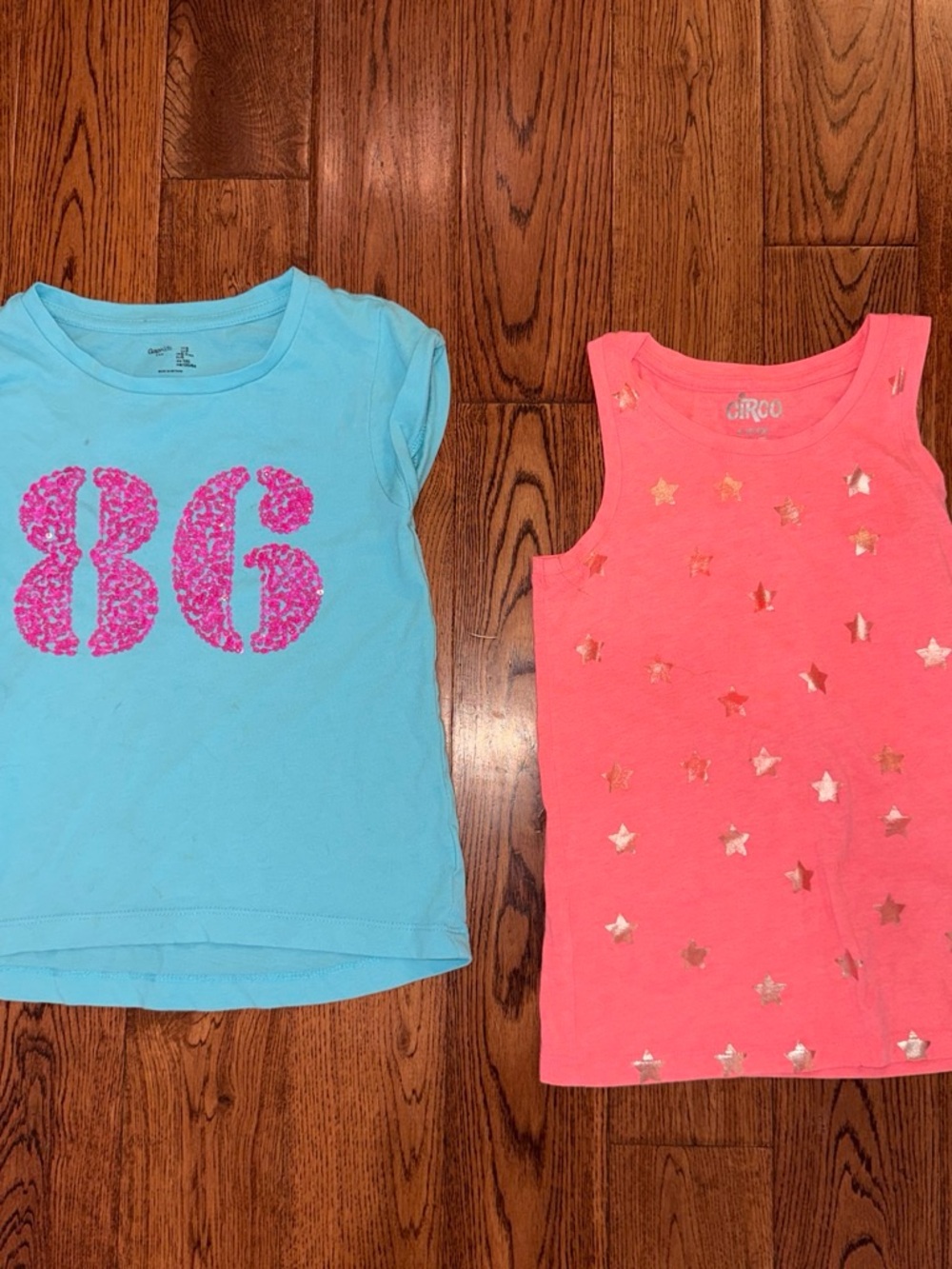 GAP Coral Pink Star Tank Top